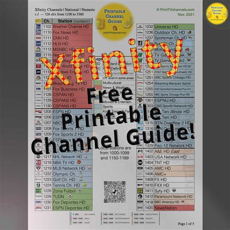 xfinity chanel guide|Xfinity channel guide printable pdf.